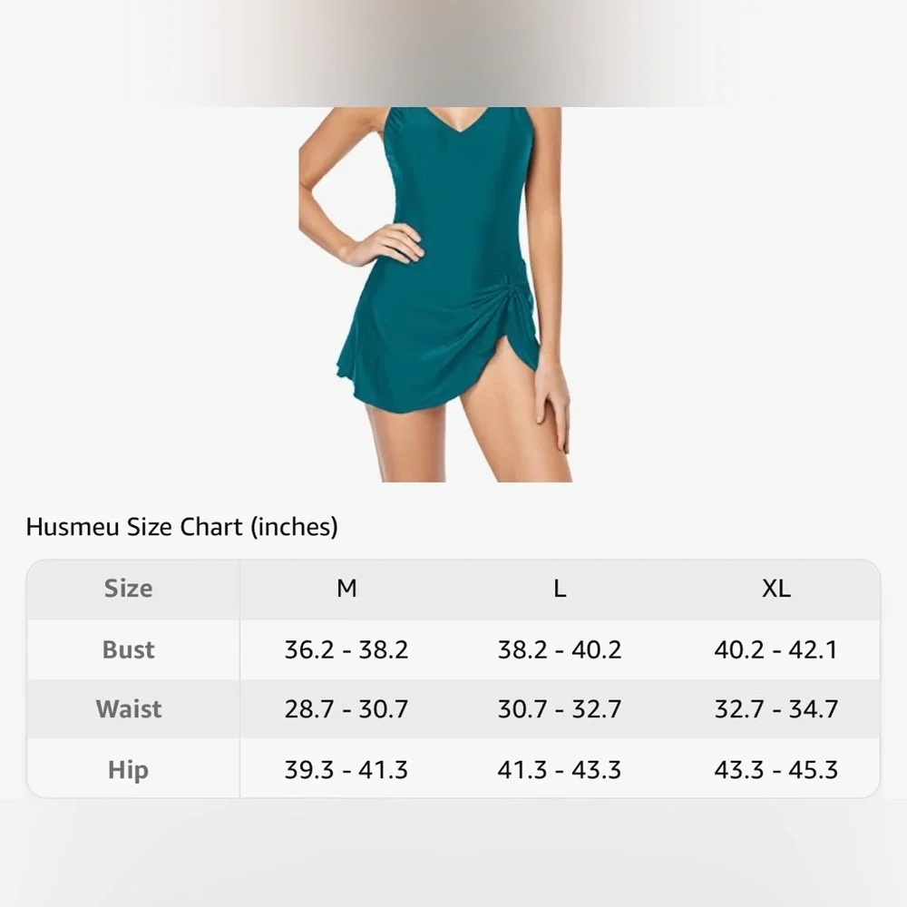 HUSMEU One Piece Swimdress‎